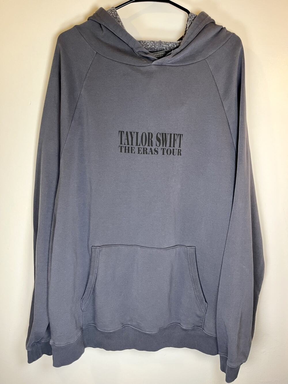 Taylor Swift Size L The Eras Tour 2023-2024 Blue Grey Oversized Official Hoodie